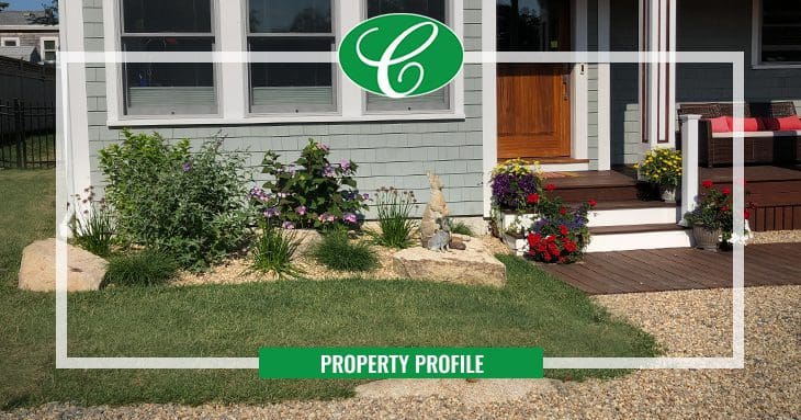 Front of a beach house