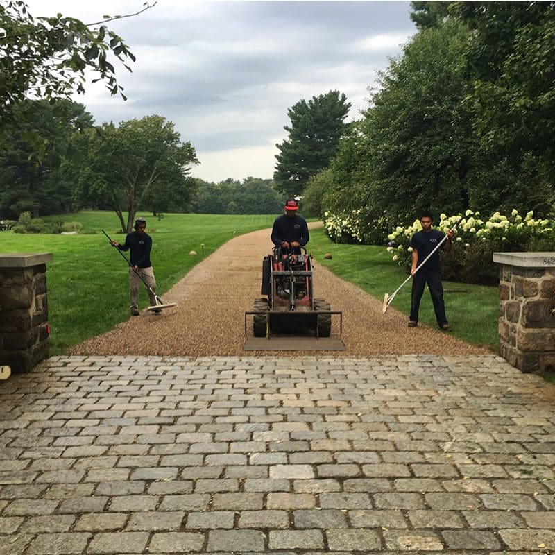 company background - crew at work
