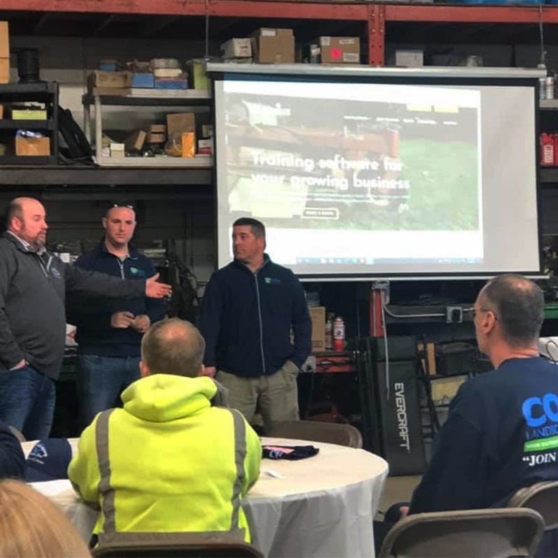 company background - training